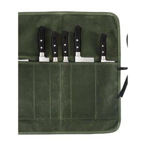 Knife Roll Bag, Chefs Knife Roll Bag, Heavy Duty Chef Knife Roll Bag with 6